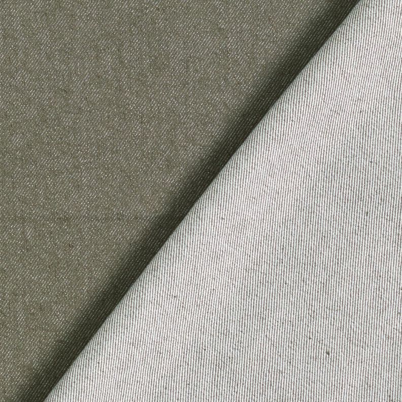 Denim stretch in misto cotone medio – grigio pietra,  image number 3