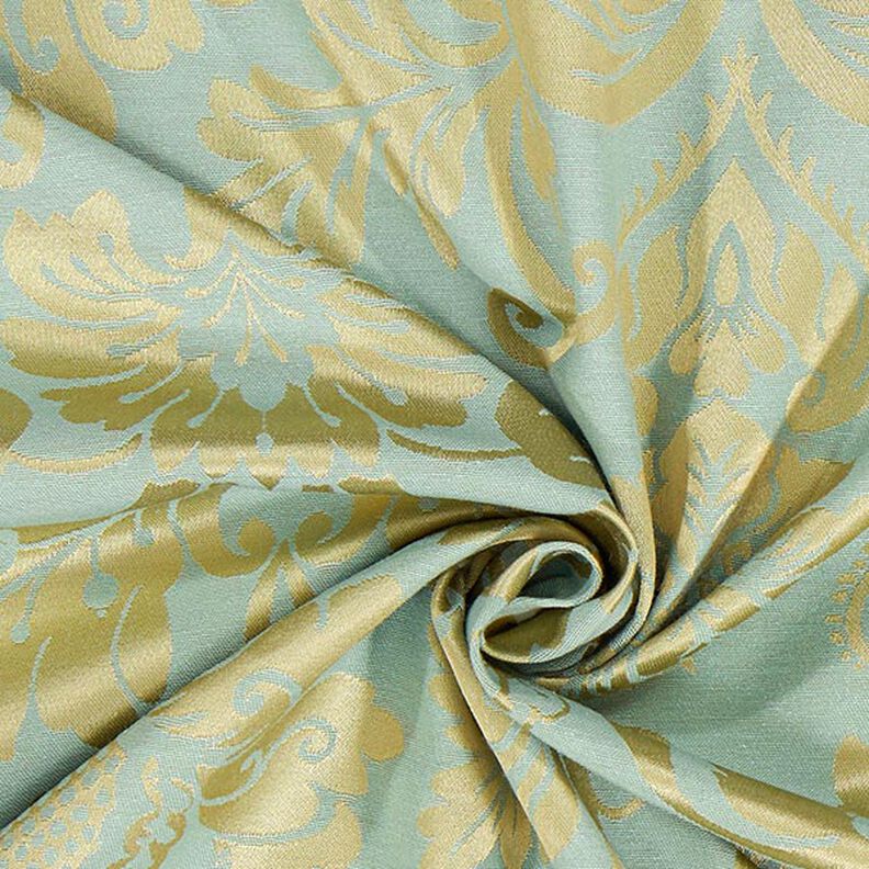 tessuto arredo Jacquard Trento 280 cm – menta,  image number 2