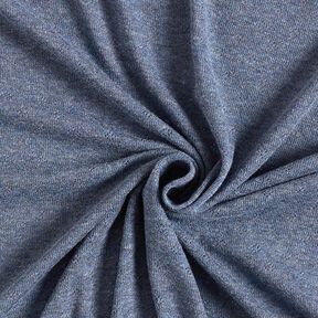 jersey maglia fine con motivi traforati Melange – colore blu jeans, 