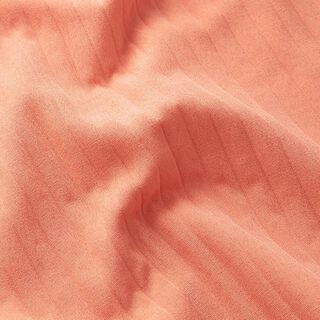 tessuto stretch jacquard, righe 3D | Fibre Mood – salmone, 