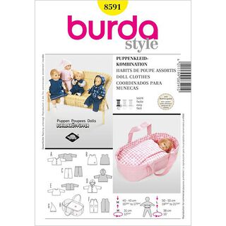 Abiti per bambole, Burda 8591, 