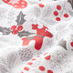 tessuto arredo tessuti canvas stivale di Babbo Natale – bianco/rosso,  thumbnail number 2