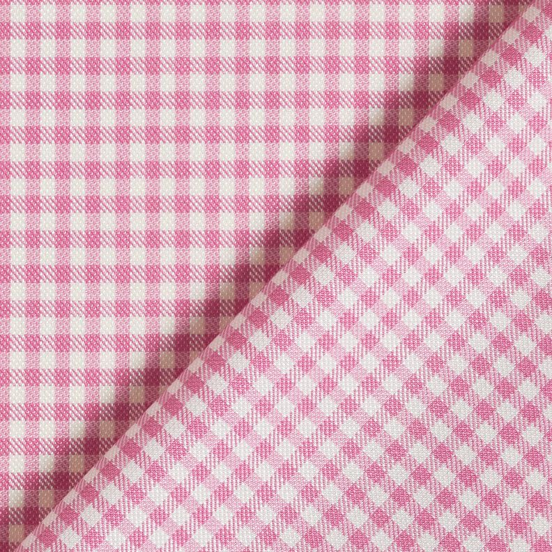 Misto lana a quadri Vichy – avorio/rosa,  image number 4