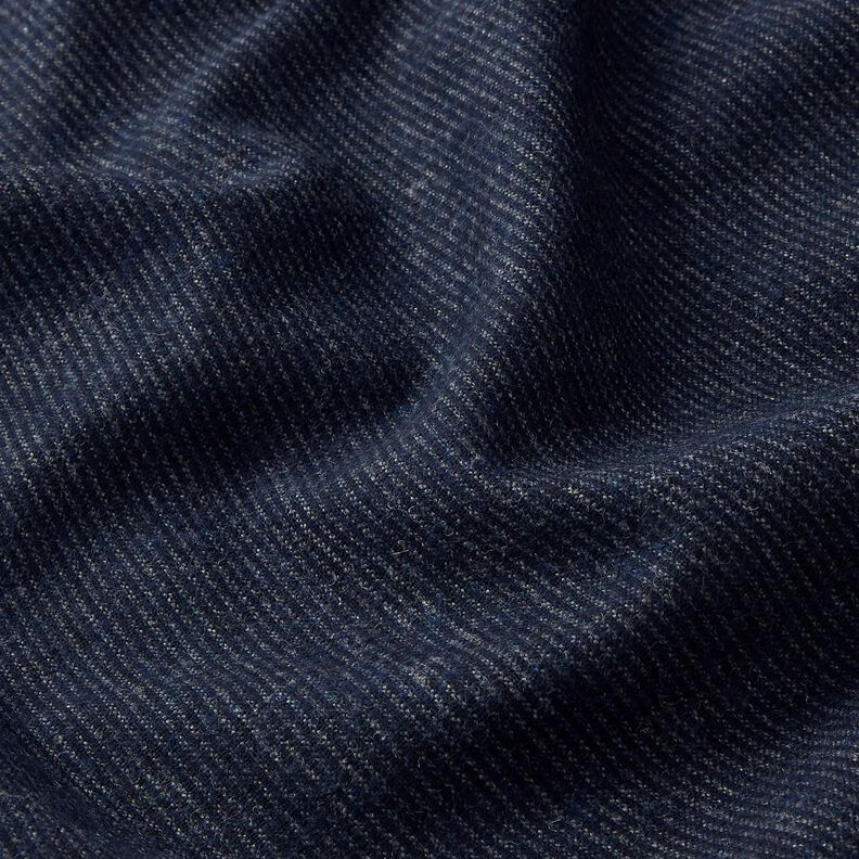 Misto lana, righe sottili – blu notte/colore blu jeans,  image number 2
