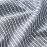 misto cotone-lino righe ampie – blu notte/bianco,  thumbnail number 2