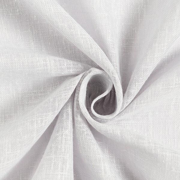 tessuto per tende, voile effetto lino 300 cm – grigio argento,  image number 1