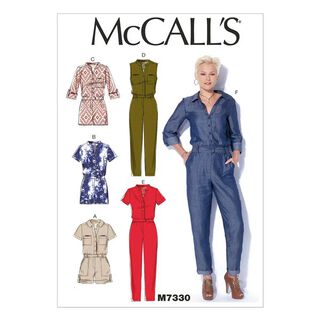 tuta, McCalls 7330 | 32 - 40, 