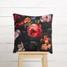 velluto arredo Fiori romantici – antracite/rosé,  thumbnail number 8