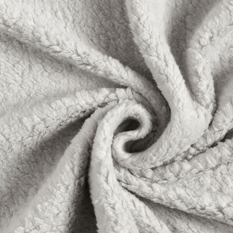 Sherpa Misto cotone tinta unita – grigio argento,  image number 1