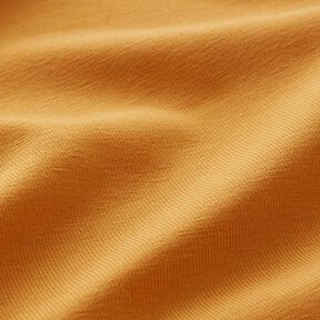 jersey di cotone medio tinta unita – giallo curry, 