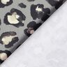 tessuto arredo tessuti canvas Pois Leopardato – grigio elefante/nero,  thumbnail number 4