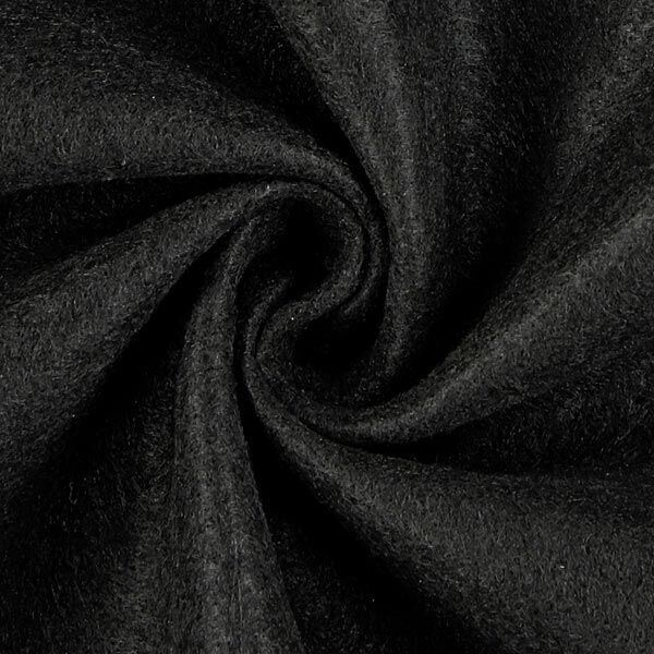 Feltro 90 cm / 1 mm di spessore – nero,  image number 2