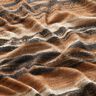 Jersey glitterato a righe sfumate – marrone/nero,  thumbnail number 2