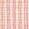 popeline di cotone Quadri ondulati | Poppy Fabrics – crema/rosa,  thumbnail number 1