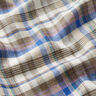 Misto lino viscosa a quadri – verde oliva,  thumbnail number 2