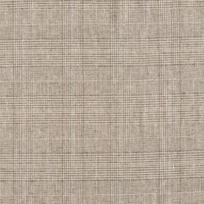 Misto lino Principe di Galles – beige, 