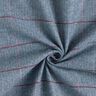 Tessuto per cappotto misto cotone a spina di pesce e quadri – azzurro/rosso Bordeaux,  thumbnail number 4
