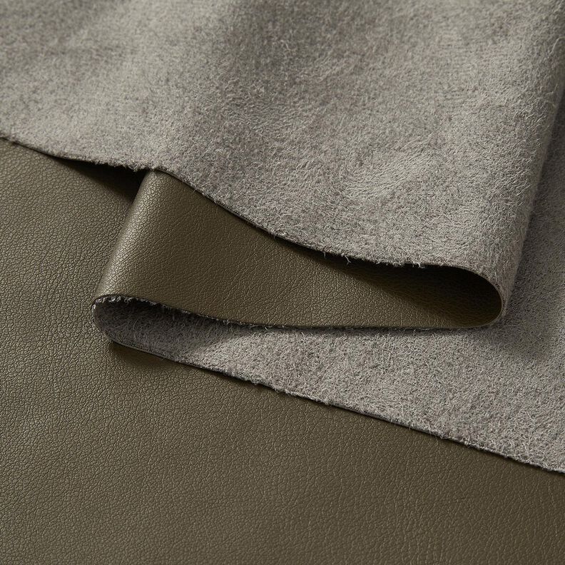 similpelle Con rovescio in velluto  &ndash; pino scuro,  image number 3