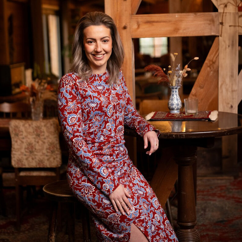 jersey romanit fiori paisley | Poppy Fabrics – lillà, image number 5