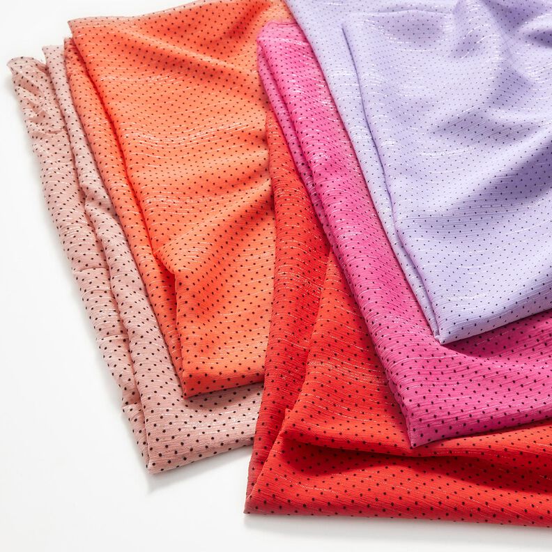 Righe con righe glitterate e pois – verde oliva chiaro,  image number 6