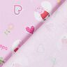 popeline di cotone Cuori di Peppa Tessuto oggetto di licenza | ABC Ltd – violetto pastello,  thumbnail number 4