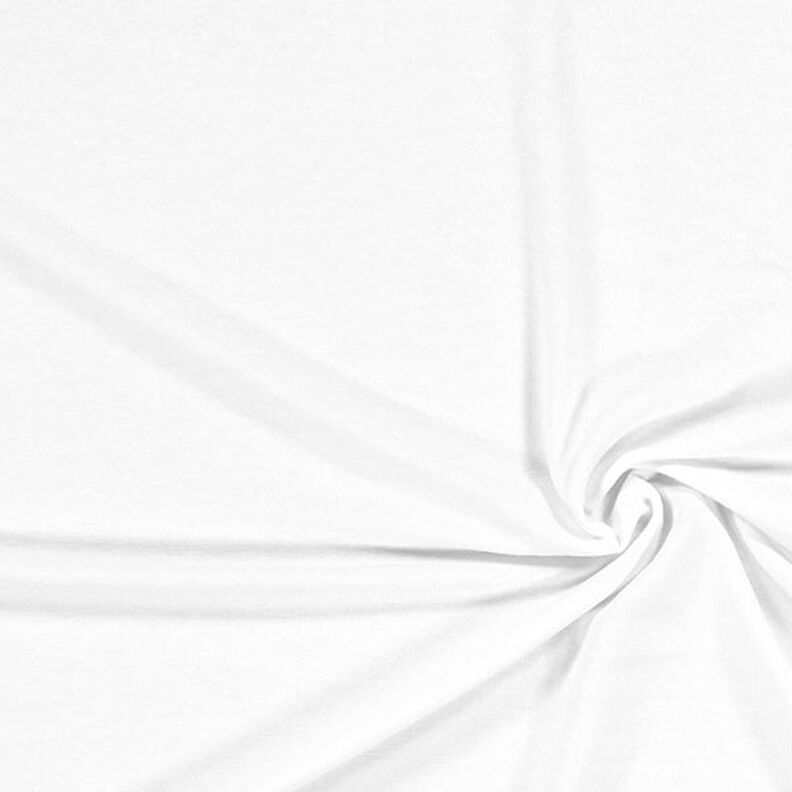 jersey di viscosa leggero – bianco, image number 1