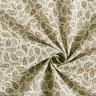 tessuto arredo mezzo panama foglie delicate – naturale,  thumbnail number 5