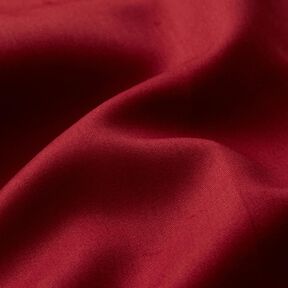 satin di cotone tinta unita – rosso scuro, 