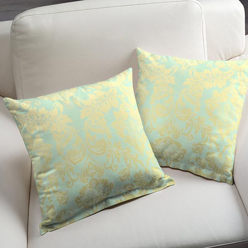 tessuto arredo Jacquard Trento 280 cm – menta, image number 4