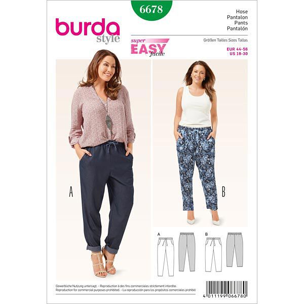 Pantalone, Burda 6678,  image number 1