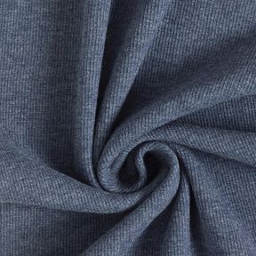 2x2 tessuto per polsini mélange – colore blu jeans, 