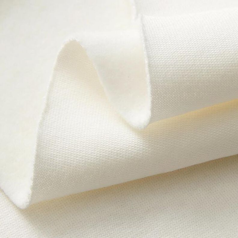 felpa garzata – bianco lana, image number 4