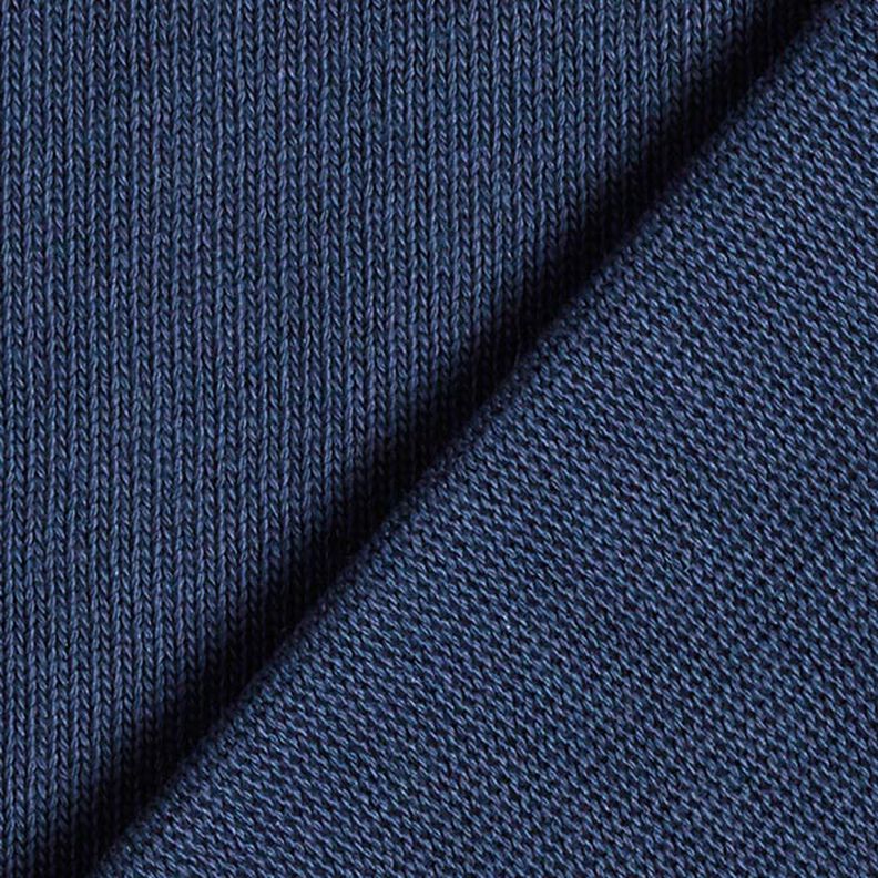 tessuto in maglia di cotone – blu marino,  image number 3