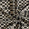 Tessuto per costumi da bagno con stampa leopardata astratta – nero/anacardo,  thumbnail number 3