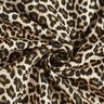 tessuto arredo Jacquard Motivo leopardato intrecciato – beige chiaro/nero,  thumbnail number 3