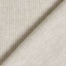 misto cotone-lino Righe sottili – tortora chiaro/bianco,  thumbnail number 4
