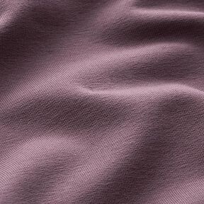 French terry leggero tinta unita – melanzana, 