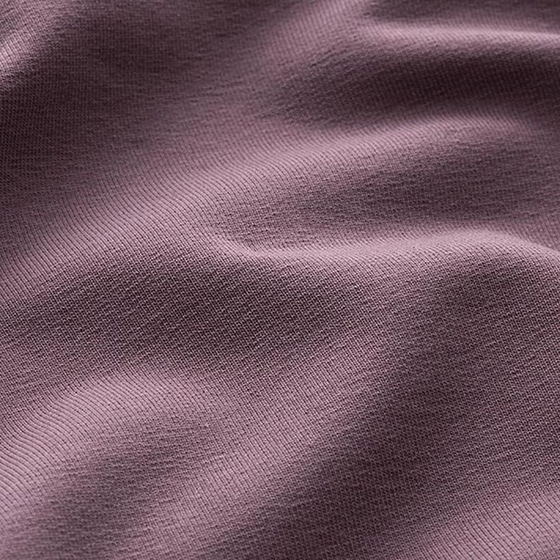 French terry leggero tinta unita – melanzana,  image number 4