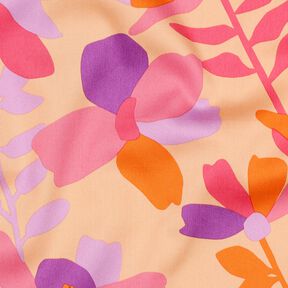 Satin di cotone Cloverdale | Nerida Hansen – albicocca/pink, 