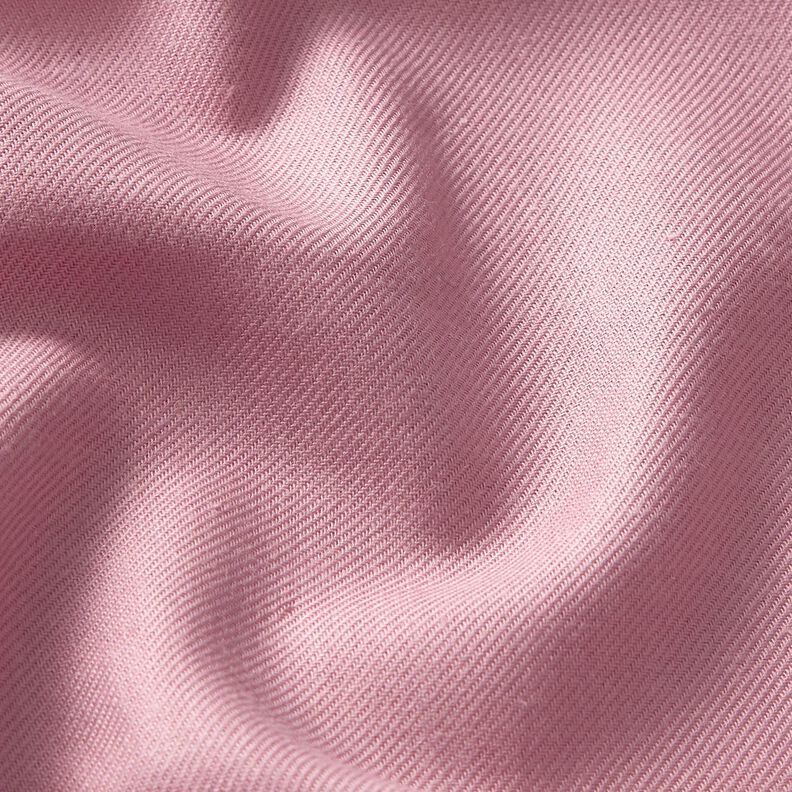 Blusa in tessuto misto cotone-viscosa in tinta unita – rosa anticato,  image number 2