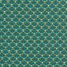 cotone rivestito Ventagli sofisticati – petrolio,  thumbnail number 1