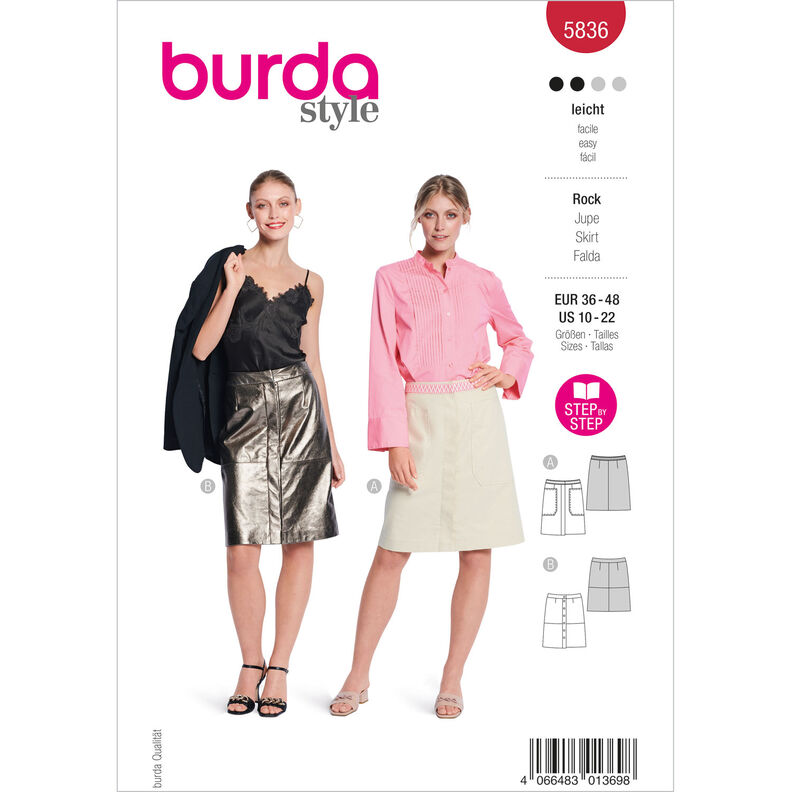 Gonna | Burda 5836 | 36-48,  image number 1