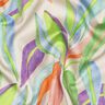 satin di cotone Foglie in stampa digitale | Poppy Fabrics – crema/verde chiaro,  thumbnail number 2