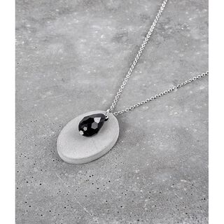 set collana in calcestruzzo ovale | Rayher, 