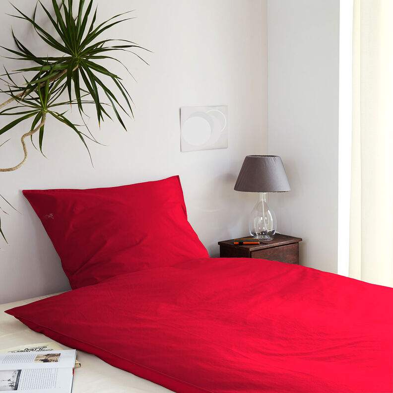 tessuto in cotone cretonne tinta unita – rosso,  image number 6