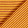 tessuto tubolare per polsini, righe sottili – terracotta/giallo,  thumbnail number 4