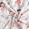 popeline di cotone Fate dei fiori stampa digitale – avorio,  thumbnail number 4
