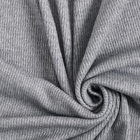Maglia glitterata a costine – grigio/argento, 