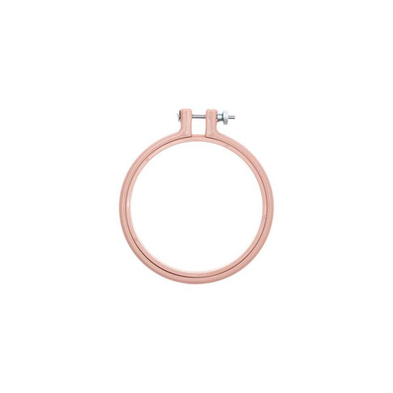 telaio da ricamo rotondo [ Ø 10,1 cm ] | Rico Design – rosa,  image number 1