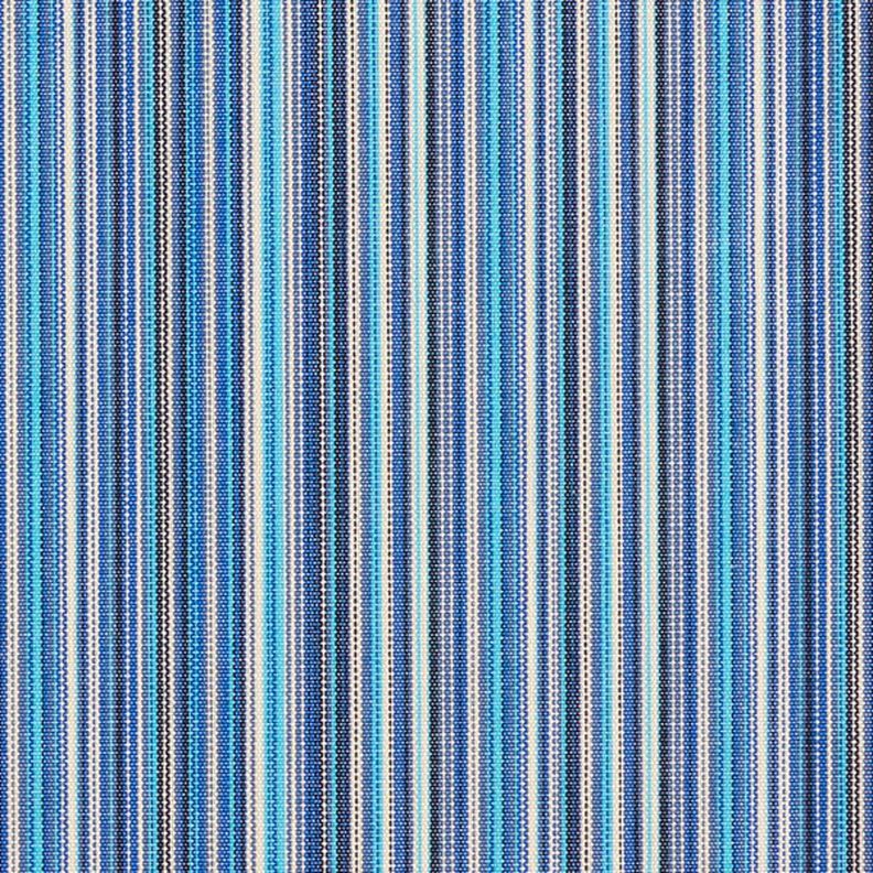 Tessuto per tende da sole righe sottili – blu,  image number 1